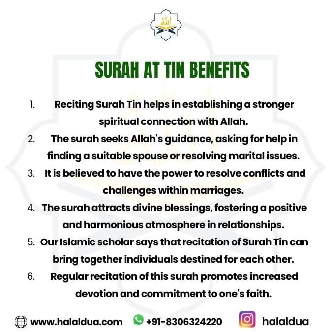 surah at tin benefits for marriage