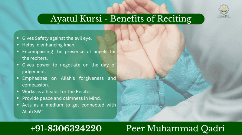 Ayatul Kursi Reciting Benefits