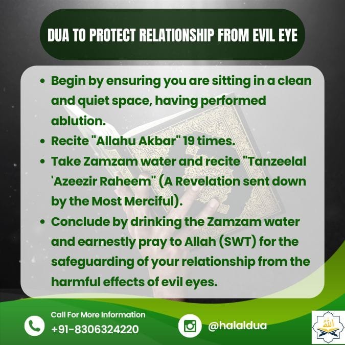 Dua To Protect Relationship From Evil Eye